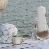 Strandhochzeit auf Sardinien, Trautisch, Hochzeitsredner Carsten Riedel