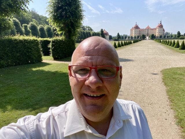 Trautisch Freie Trauung auf Schloss Moritzburg - Chrissi und Lutz, Carsten Riedel, Selfie