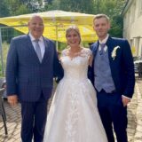 freie Trauung in Apolda, Carsten Riedel mit Brautpaar