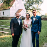 Carsten Riedel mit Brautpaar