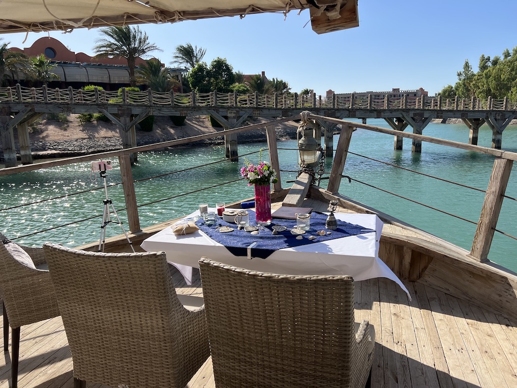 Trauung Ägypten Auslandstrauung in Ägypten, Sheraton Miramar Ressort, Trauung auf dem Weinboot mit Carsten Riedel